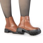 Axel – Bottines Femmes en Tabac – Image 7