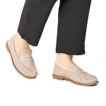 JULIETTE – Mocassins Femmes en Kaki – Image 3