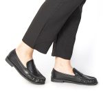 JULIETTE – Mocassins Femmes en Noir – Image 2