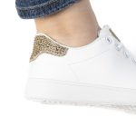 Evander – Baskets femmes en Doré – Image 5