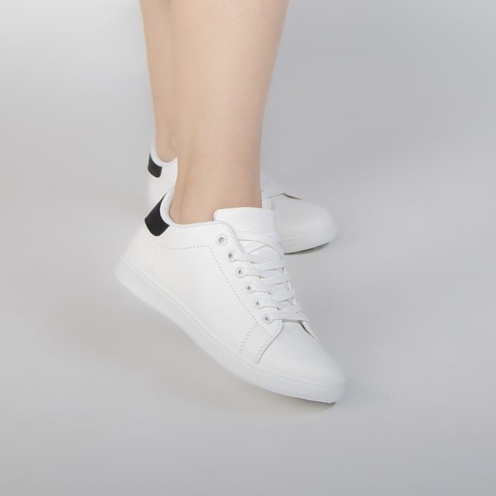 HEDDY - Baskets Basses Femmes en Blanc – Image 6