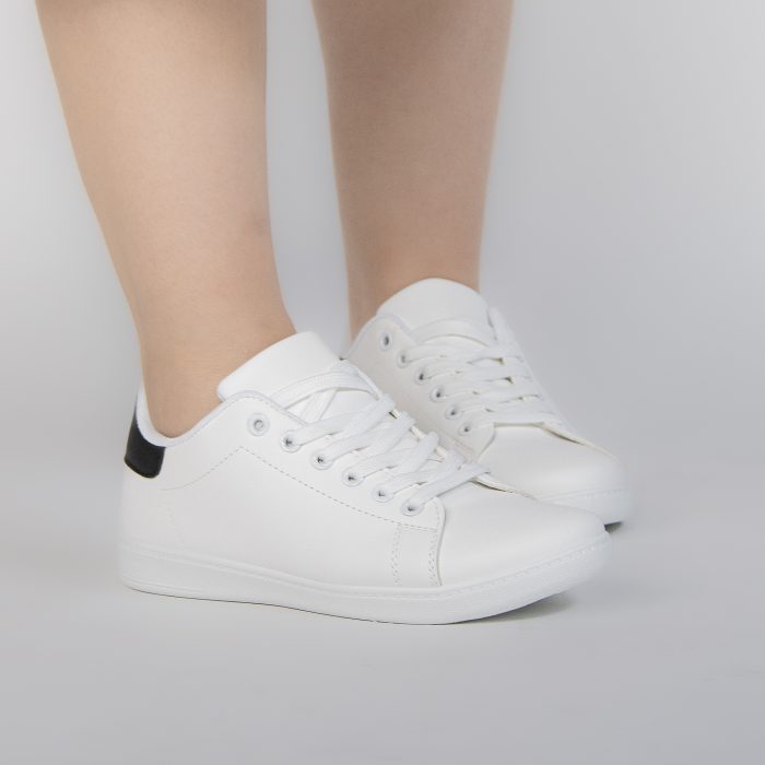 HEDDY - Baskets Basses Femmes en Blanc – Image 7