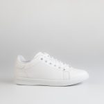 HEDDY - Baskets Basse Blanche avec détail en Noir