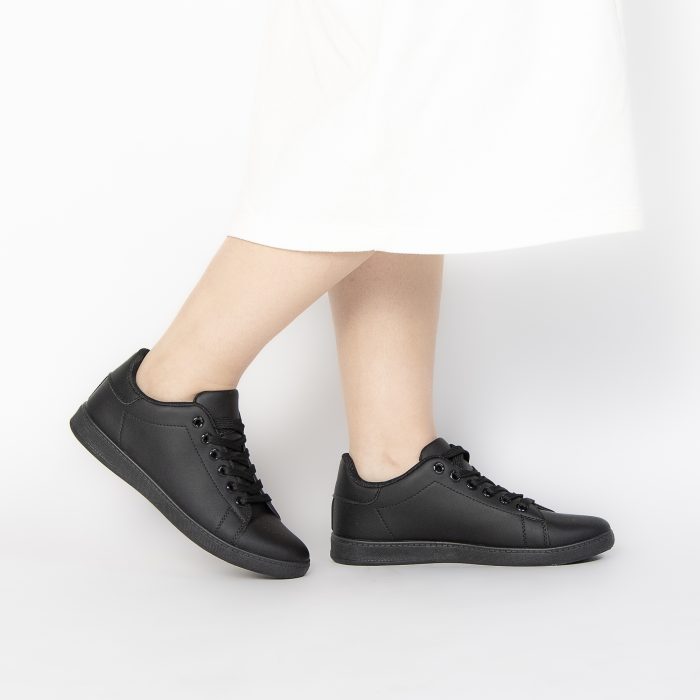 HEDDY - Baskets Basses Femmes en Noir – Image 2