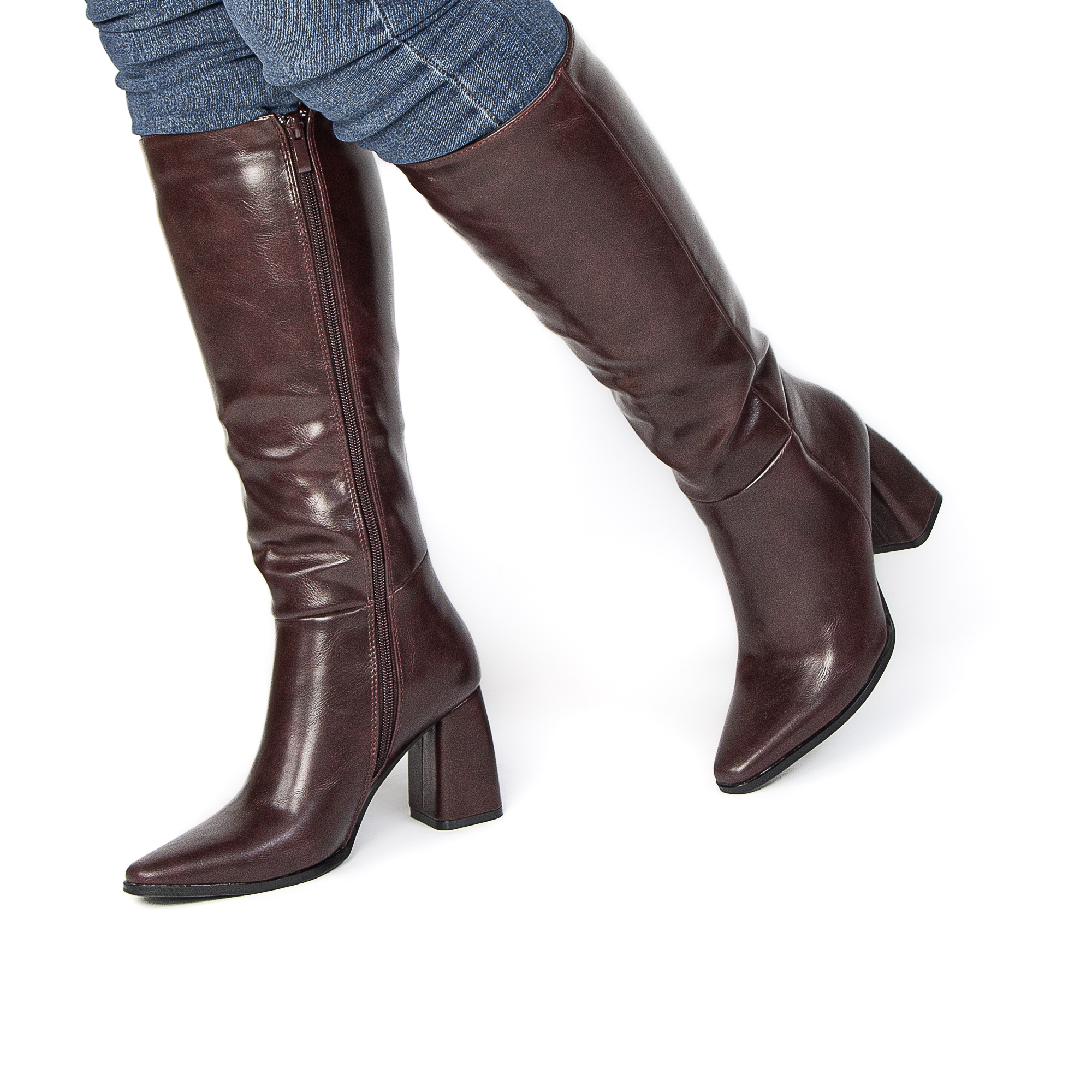 TE-6373-MABordeau-37_4 DRINDLE – Bottes femmes en Bordeau – Image 6