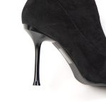 HODA – Bottines à talon Fin en Noir – Image 4