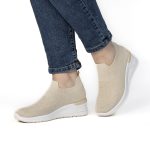 ARIA – Baskets Confort Respirantes en Beige – Image 5