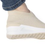 ARIA – Baskets Confort Respirantes en Beige – Image 8