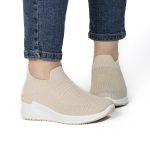 ARIA – Baskets Confort Respirantes en Beige – Image 7