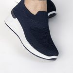 ARIA – Baskets Confort Respirantes en Bleu marine – Image 3