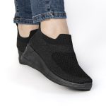 ARIA – Baskets Confort Respirantes en Noir – Image 3