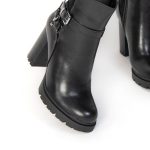 Major – Bottines à talon en Noir – Image 3