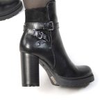 Major – Bottines à talon en Noir – Image 5