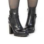 Major – Bottines à talon en Noir – Image 7