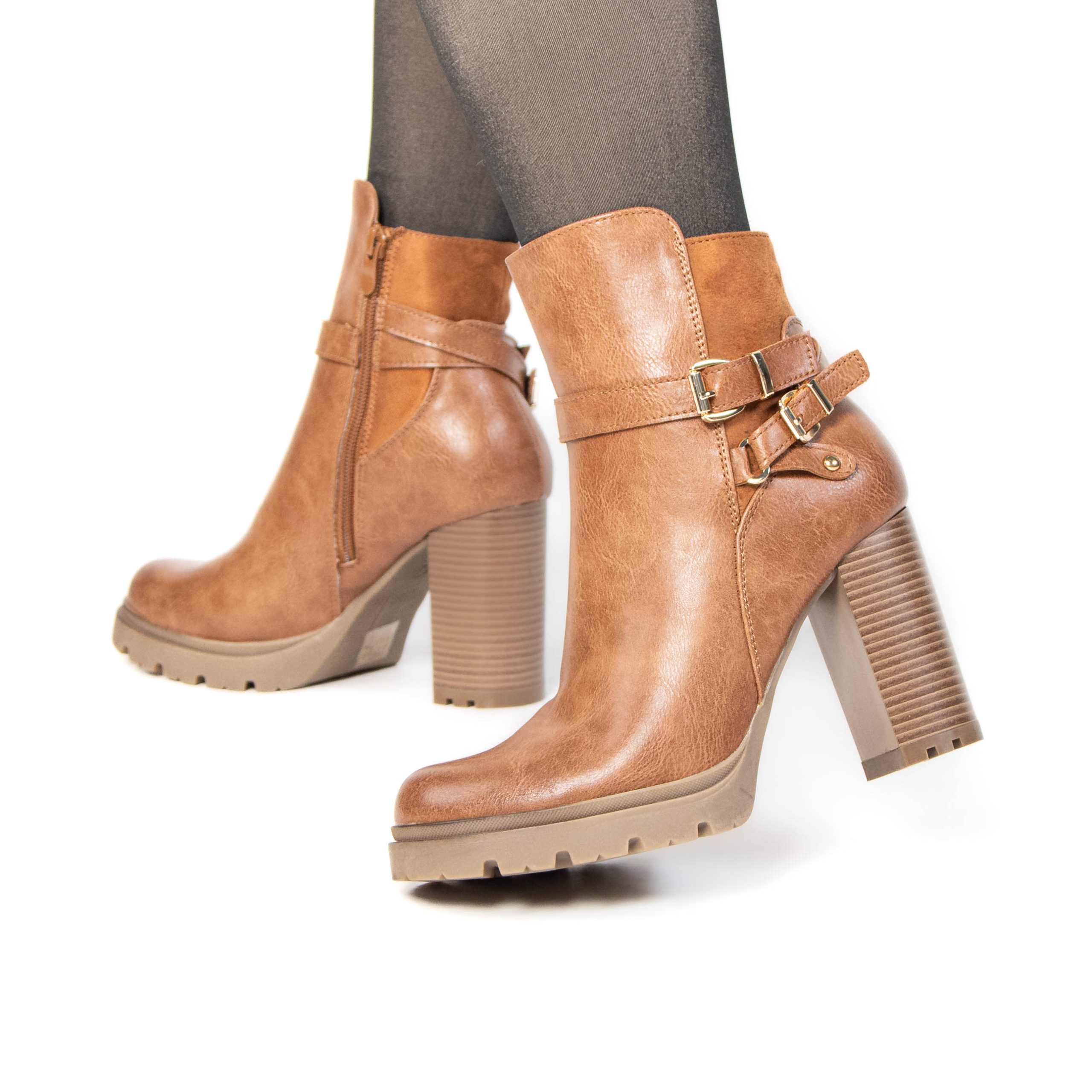 TE-710-MATabac-38_10 Major – Bottines à talon en Tabac – Image 10