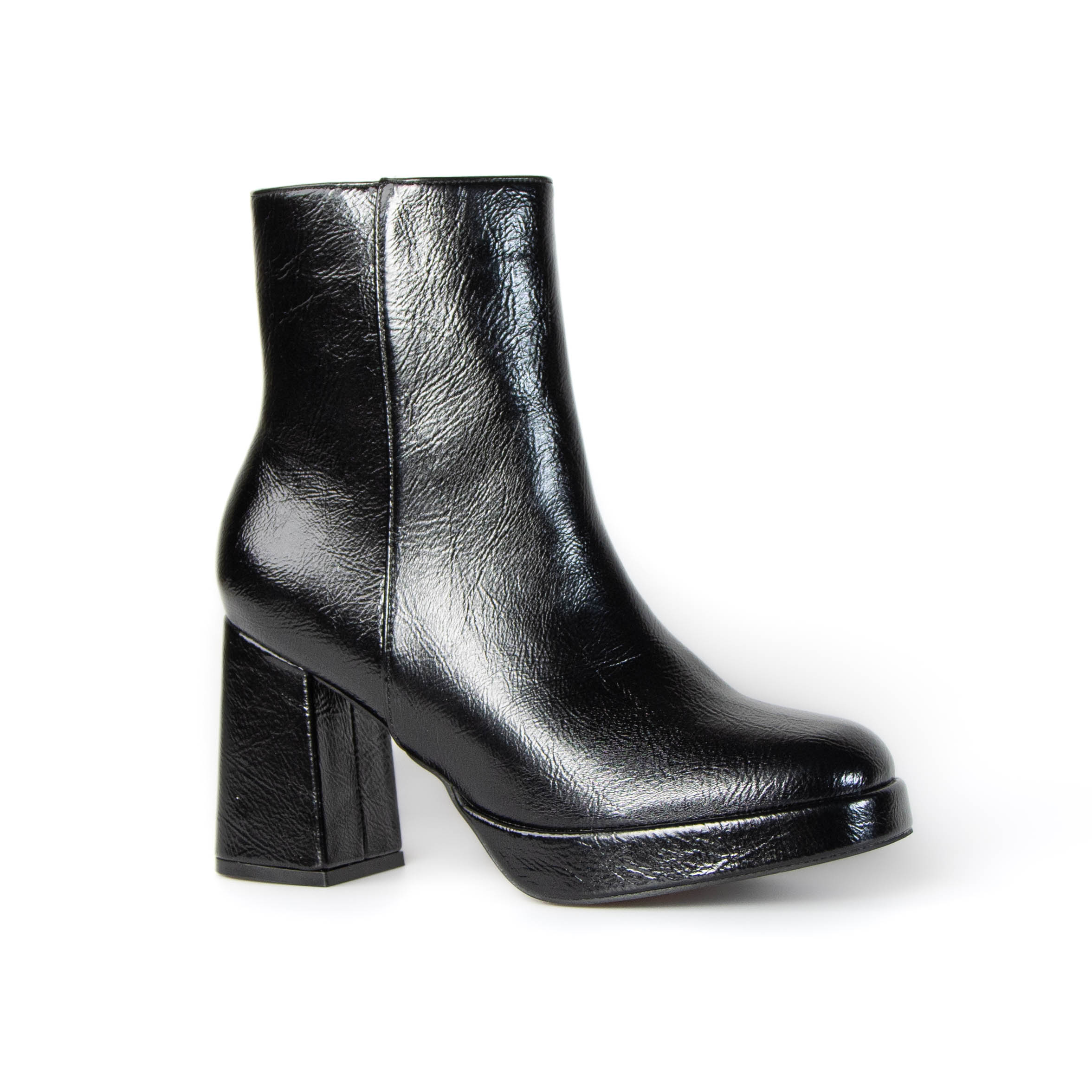TE-717-VENoir-38_1 MONA – Bottines à talon large en Noir – Image 1