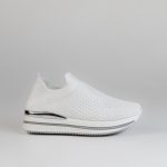 Springy - Baskets Femmes en Blanc