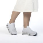 Springy - Baskets Femmes en Blanc – Image 4