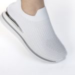 Springy - Baskets Femmes en Blanc – Image 3