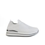 Springy - Baskets Femmes en Blanc