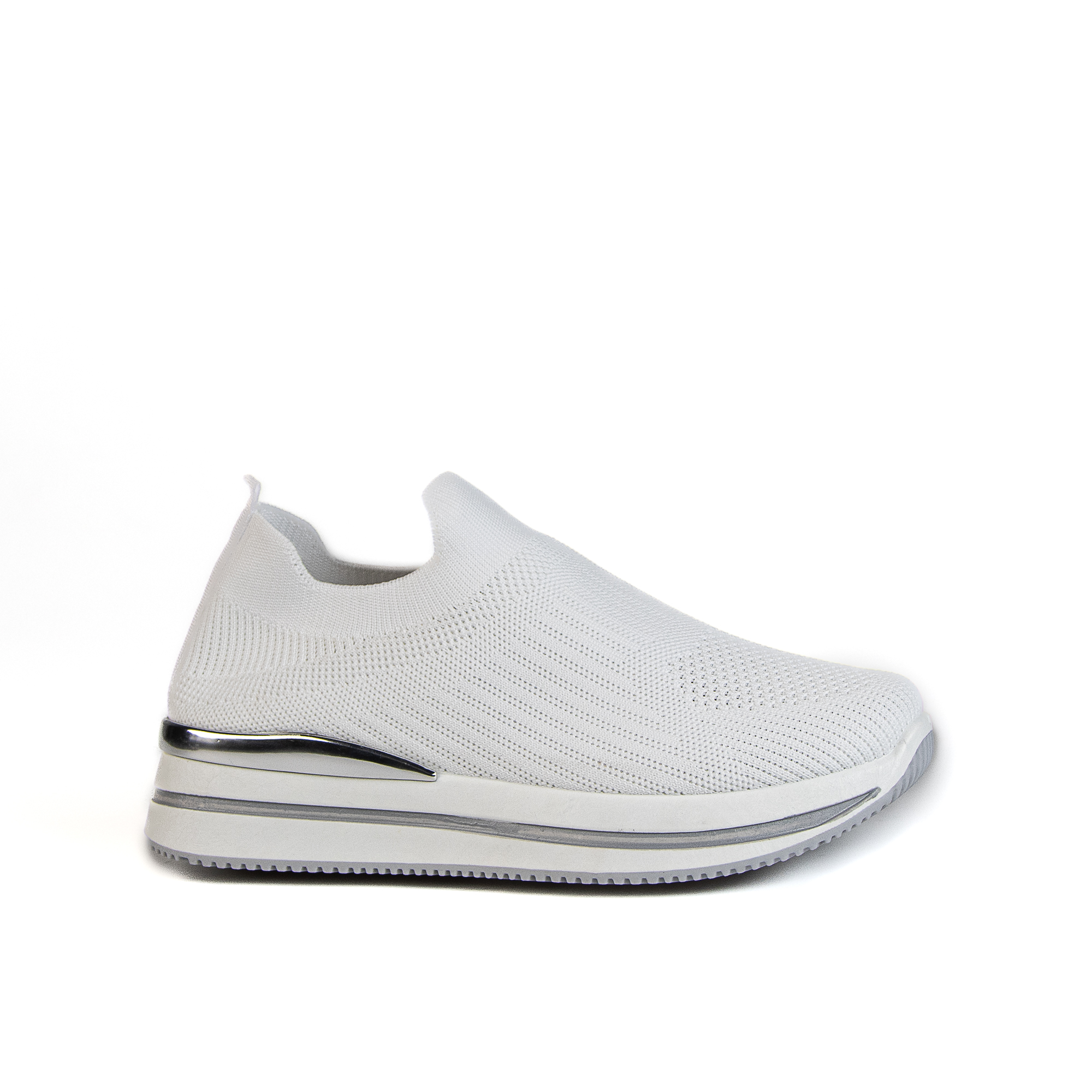 TE-72-TEBlanc-37_8 Springy - Baskets Femmes en Blanc – Image 1