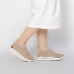 Springy - Baskets Femmes en Kaki – Image 4