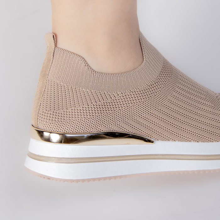 Springy - Baskets Femmes en Kaki – Image 6