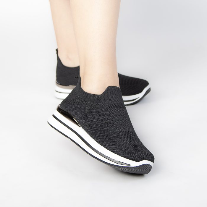 Springy - Baskets Femmes en Noir – Image 5
