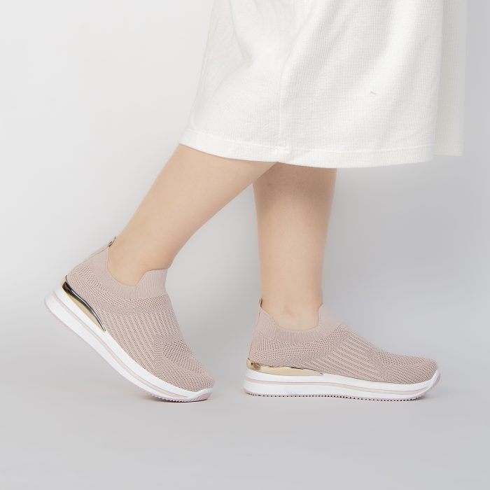 Springy - Baskets Femmes en Rose – Image 4