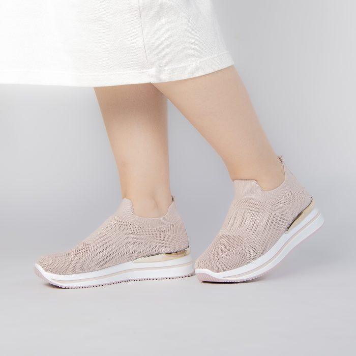 Springy - Baskets Femmes en Rose – Image 7