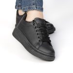 IRIS – Baskets à plateforme en Noir – Image 5