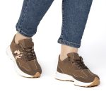 OZEL – Baskets femmes en Marron – Image 6