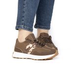 OZEL – Baskets femmes en Marron – Image 8