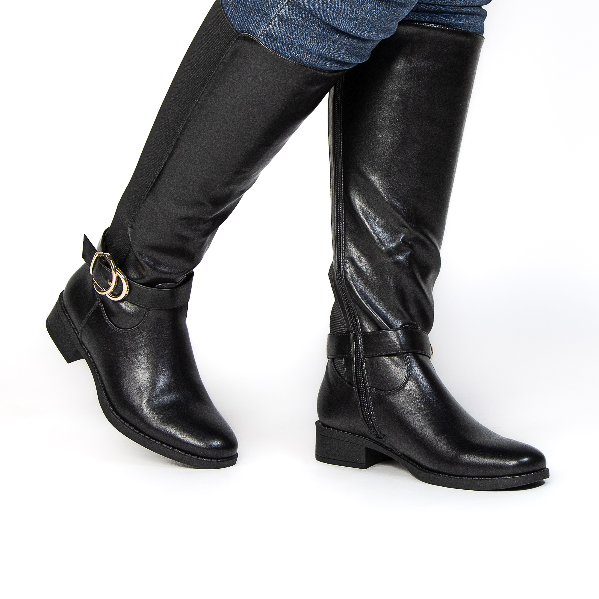 TE-768-MANoir-37_2 Atlas – Bottes femmes en Noir – Image 2