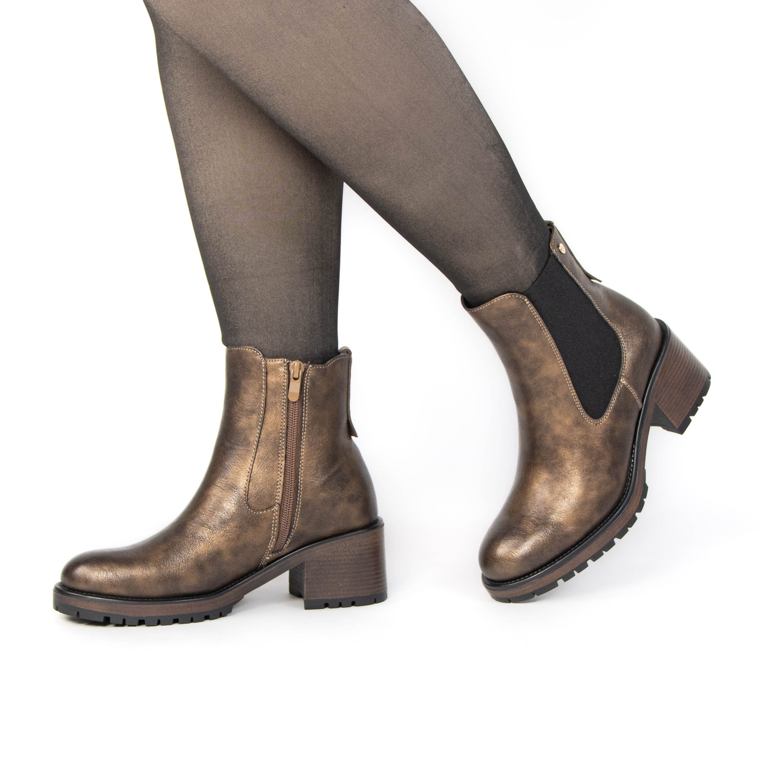 TE-787-MABronze-38_4 Juliana – Bottines femmes en Bronze – Image 6