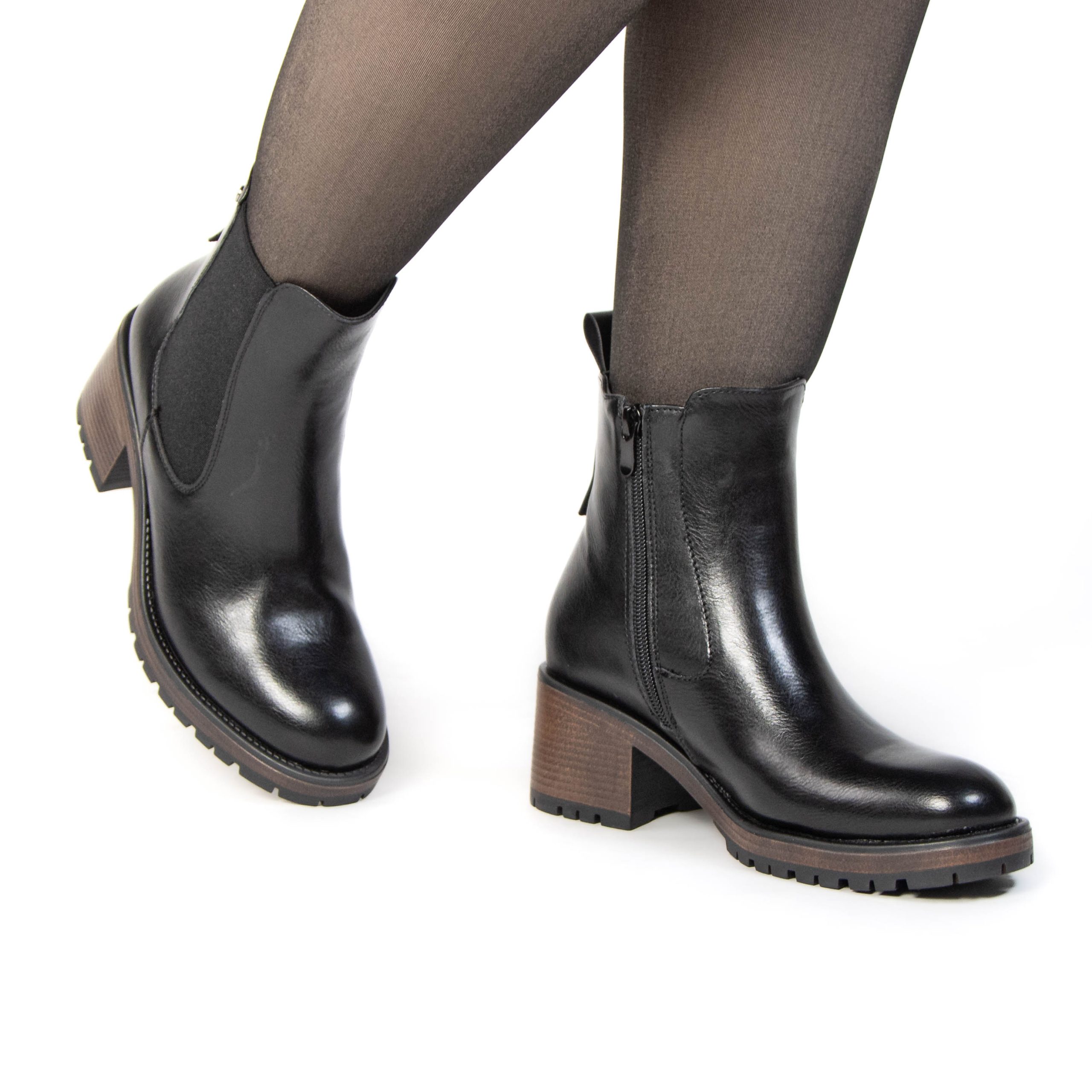 TE-787-MANoir-38_3 Juliana – Bottines femmes en Noir – Image 6