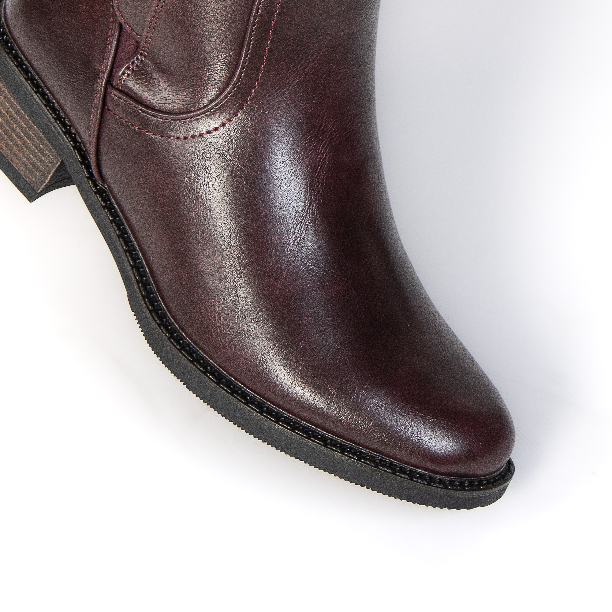 TE-793-MABordeau-37_6 GLORY – Bottines femmes en Bordeau – Image 3