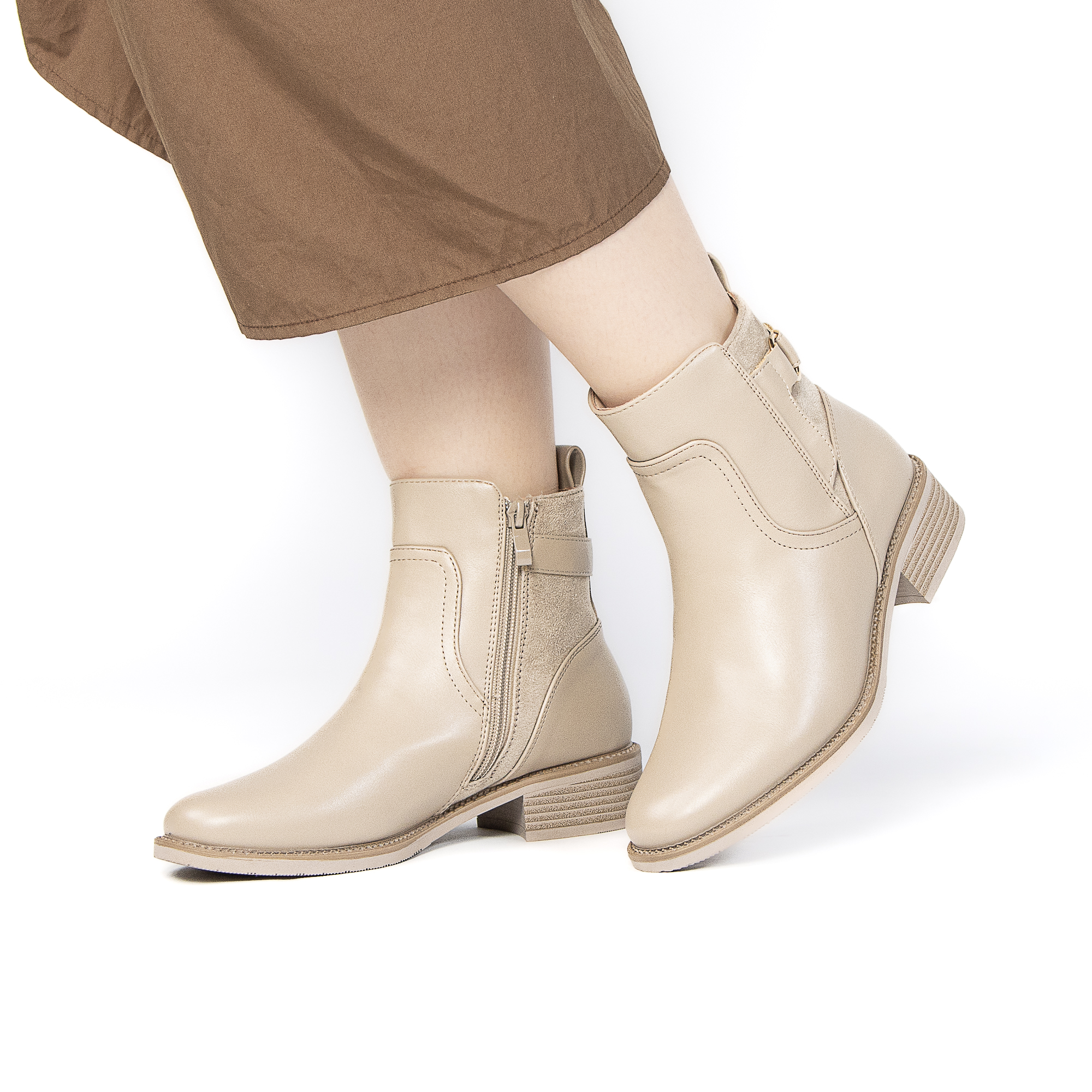 TE-793-MAKaki-37_5 GLORY – Bottines femmes en Kaki – Image 6