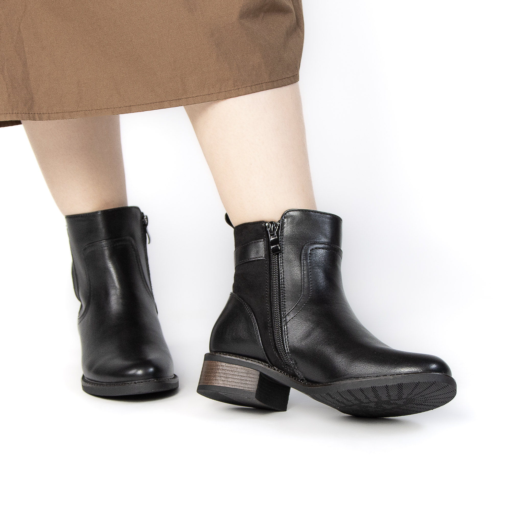 TE-793-MANoir-37_9 GLORY – Bottines femmes en Noir – Image 8