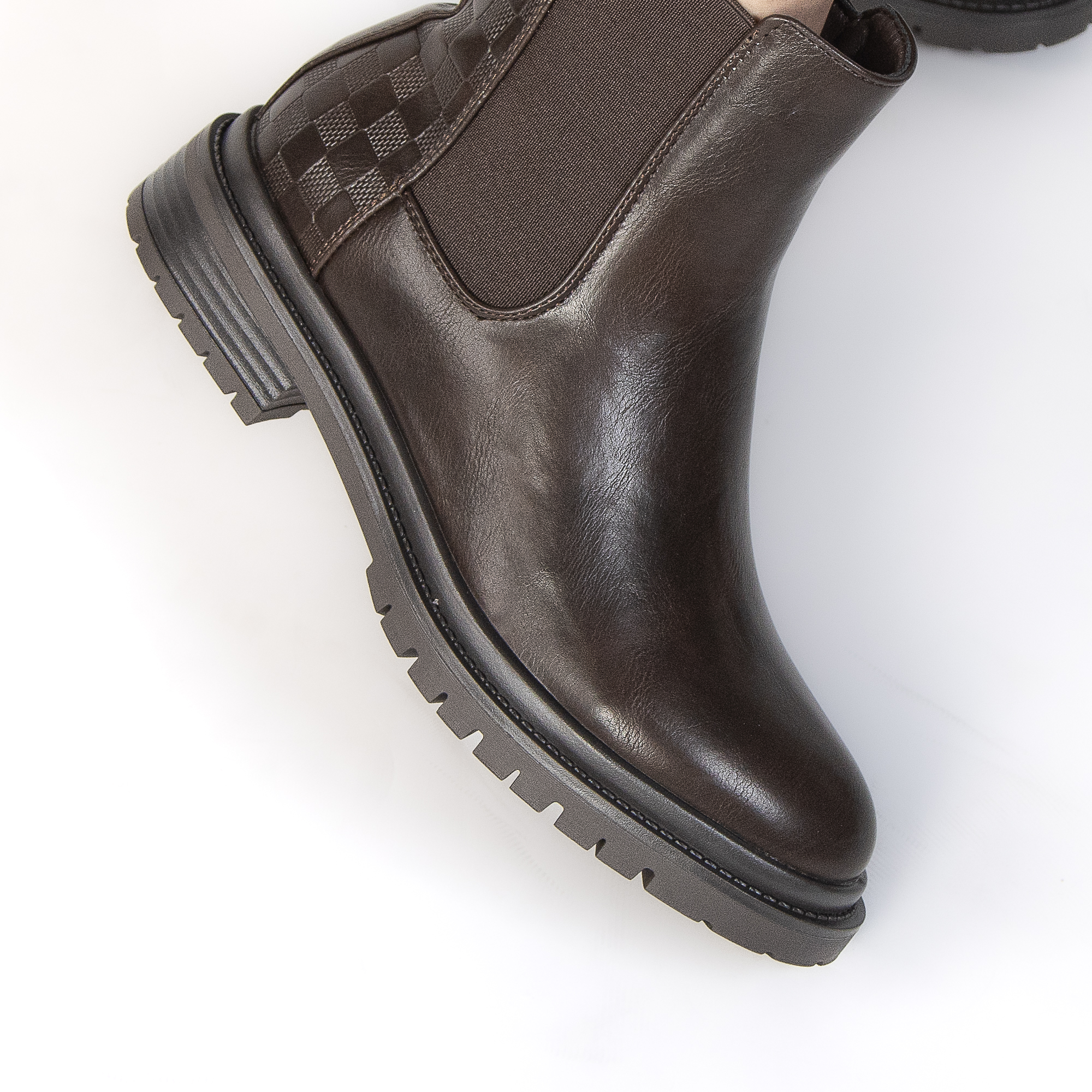 TE-805-MACoffee-37_6 YANTI – Bottines femmes en Coffee – Image 3