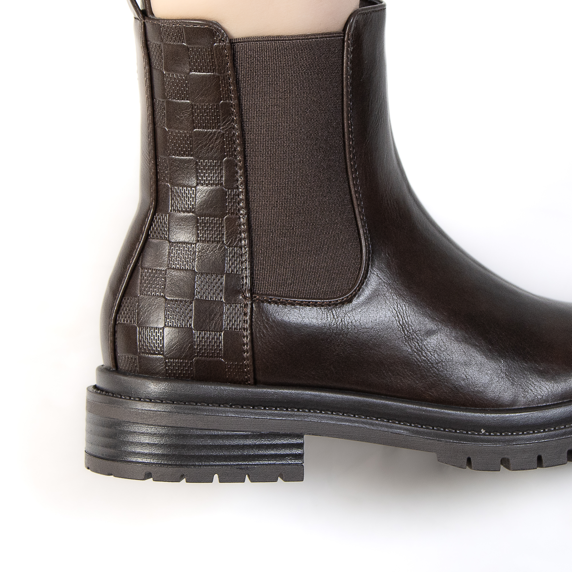 TE-805-MACoffee-37_7 YANTI – Bottines femmes en Coffee – Image 5