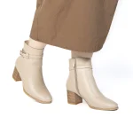 Miral – Bottines femmes en Kaki – Image 2