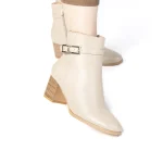 Miral – Bottines femmes en Kaki – Image 4