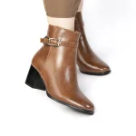 Miral – Bottines femmes en Tabac – Image 4