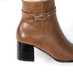 Miral – Bottines femmes en Tabac – Image 5