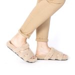 Softy – Pantoufles Femmes en Kaki – Image 2