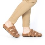 Softy – Pantoufles Femmes en Tabac – Image 3