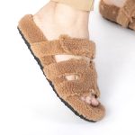 Softy – Pantoufles Femmes en Tabac – Image 2