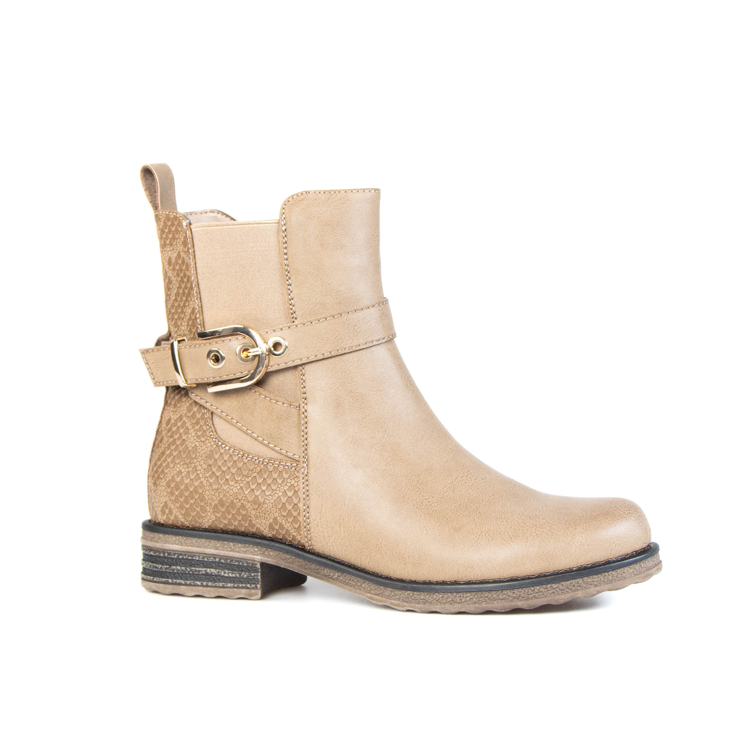 TE-893-MAKaki-38_1 Kalela – Bottines femmes en Kaki – Image 1