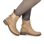 Kalela – Bottines femmes en Kaki – Image 2